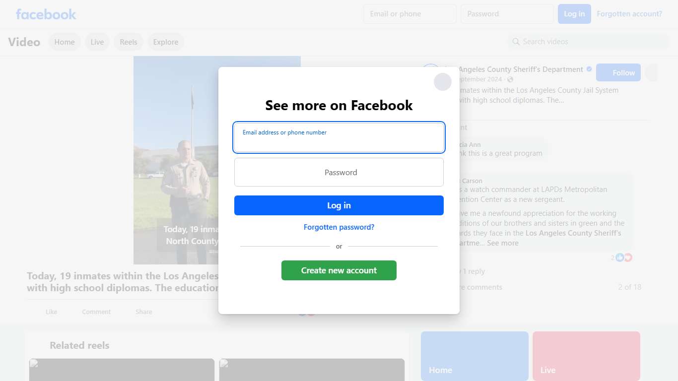 Today, 19 inmates within the Los Angeles County Jail System graduated with high school diplomas. The education based incarceration unit offers engaging programs which provides inmates both academic and vocational life skills to grow as individuals and also attain job training that helps inmates reintegrate into society. For more information on the Education Based Incarceration Unit, visit www.lasd.org #LASD Los Angeles County Sheriff's Department Facebook